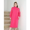 AYSHA Fuchsia oversize mikinošaty s vreckami