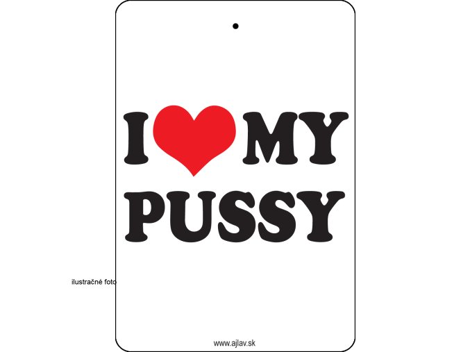 I LOVE MY PU*SY