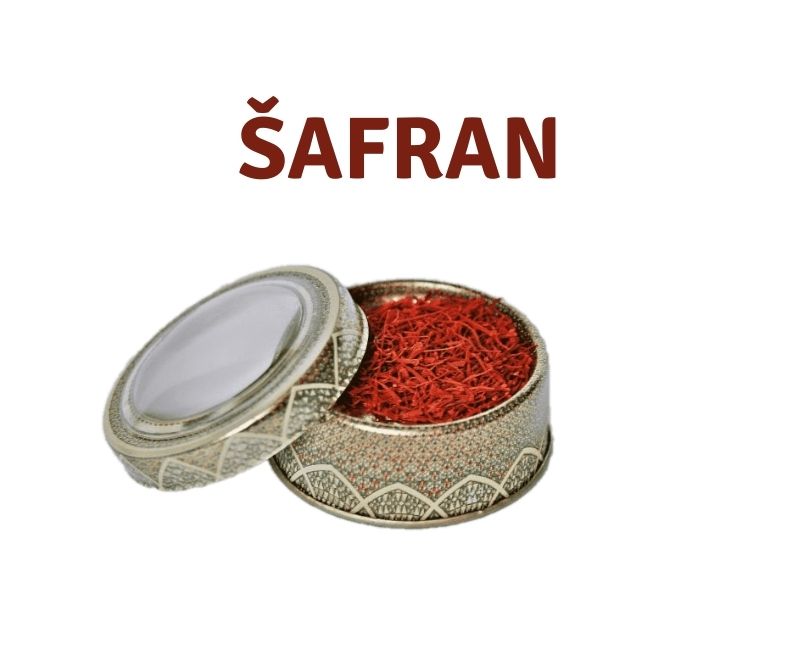 Šafran korenie - mobil