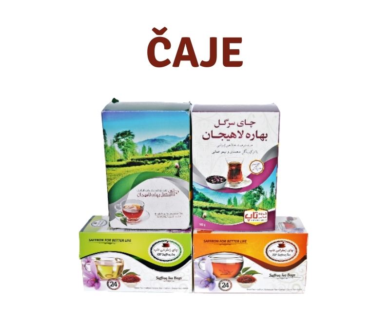 Čaje - sypané aj sáčkové - mobil