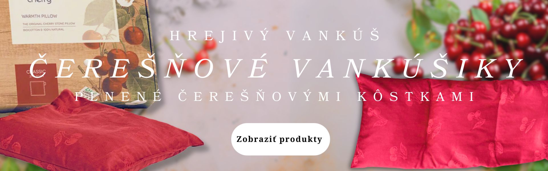 Čerešňové vankúšiky