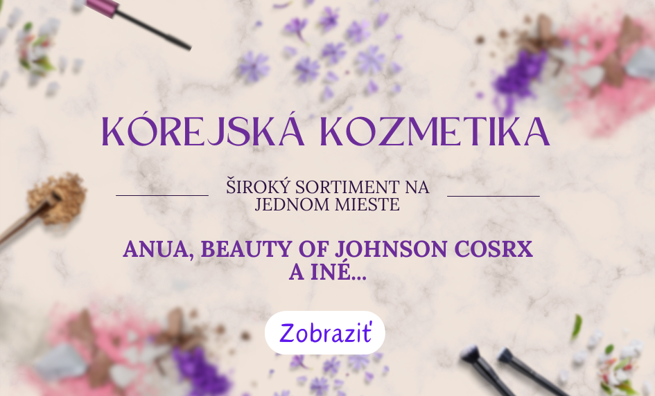 Kórejská kozmetika, ANUA, Beauty of Johnson, COSRX na AJSI.SK