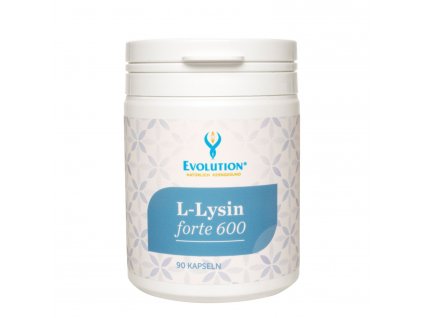 L lysine Forte 600 (90 Rastlinných Kapsulí)