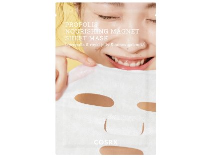 COSRX Full Fit Propolis Nourishing Magnet Sheet Mask Vyživujúca plátenková maska s medom a propolisom