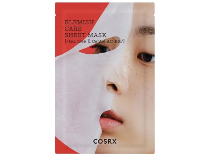 Cosrx AC Collection Blemish Care Sheet Mask Textilná maska s extraktom z Tea Tree proti nedokonalostiam