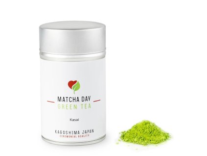 Matcha Čaj BIO Matcha Day Kasai 50g (plechovka) prémiová kvalit