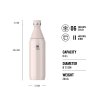 STANLEY Slim Bottle 590ml Rose 1