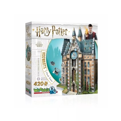 Harry Potter - 4D puzzle Rokfortská hodinová veža