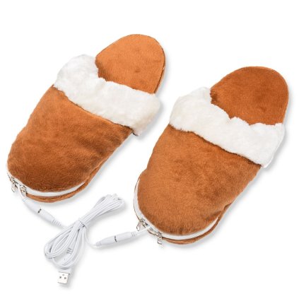Vyhrievané USB papuče