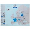 Cestovateľská stieracia mapa - Európa XL