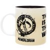 Mandalorian - hrnček Mando