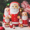 Vianočná matrioška - Santa 