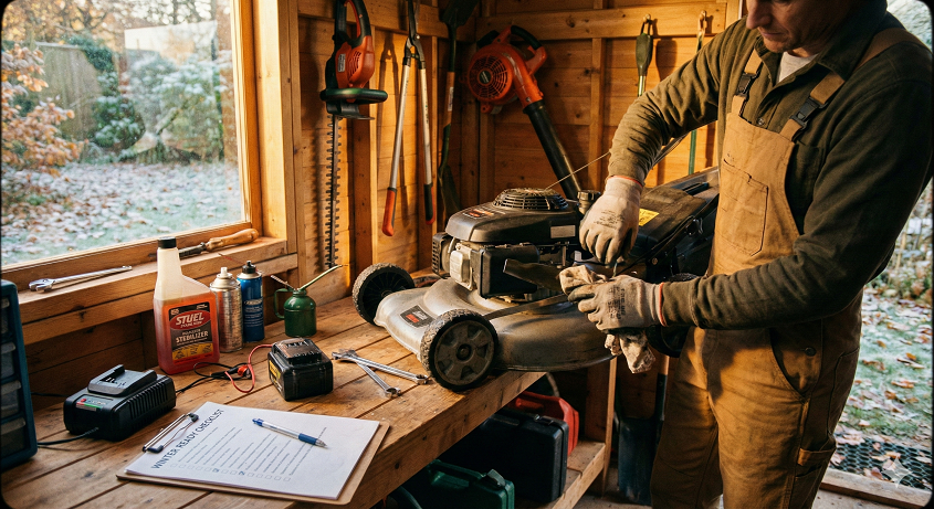 Zazimovanie záhradnej techniky: Investícia, ktorá sa vám na jar stonásobne vráti