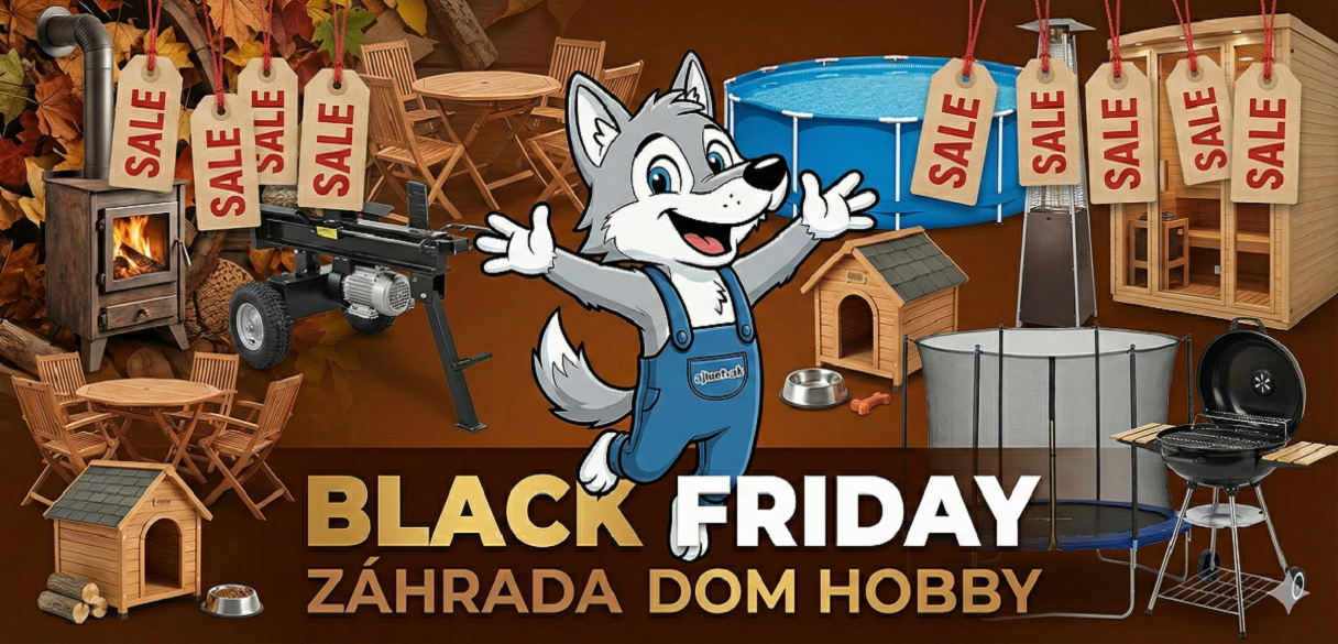 Black friday Záhrada dom hoby