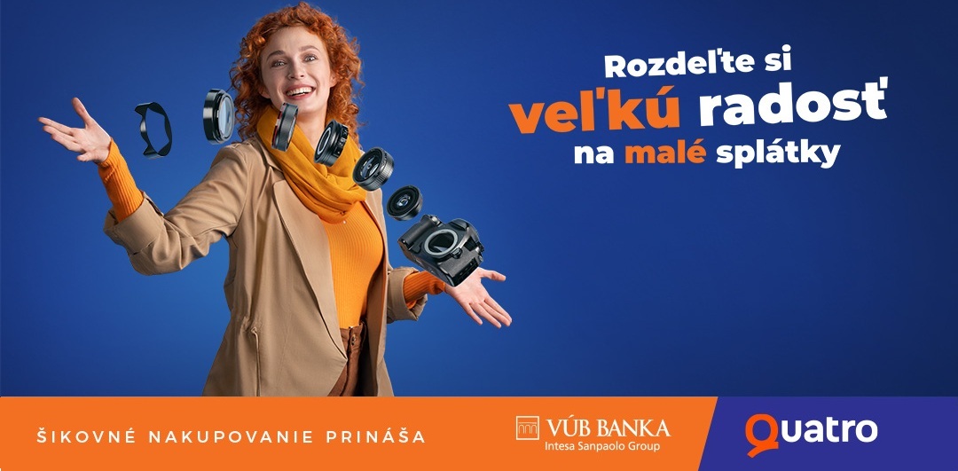 Quatro splátkový systém: Nakupujte hneď, plaťte neskôr!