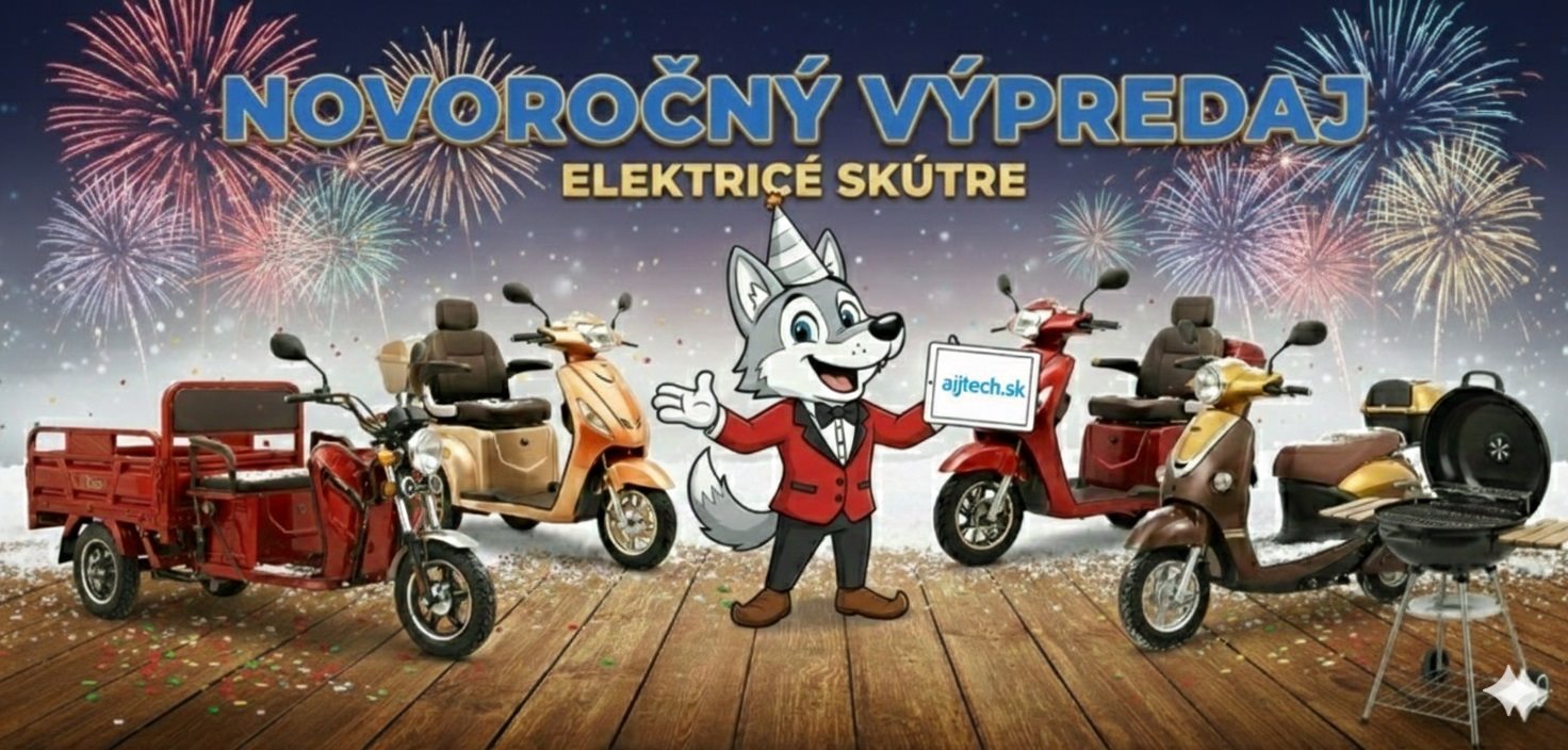 Elektrické trojkolky a skútre