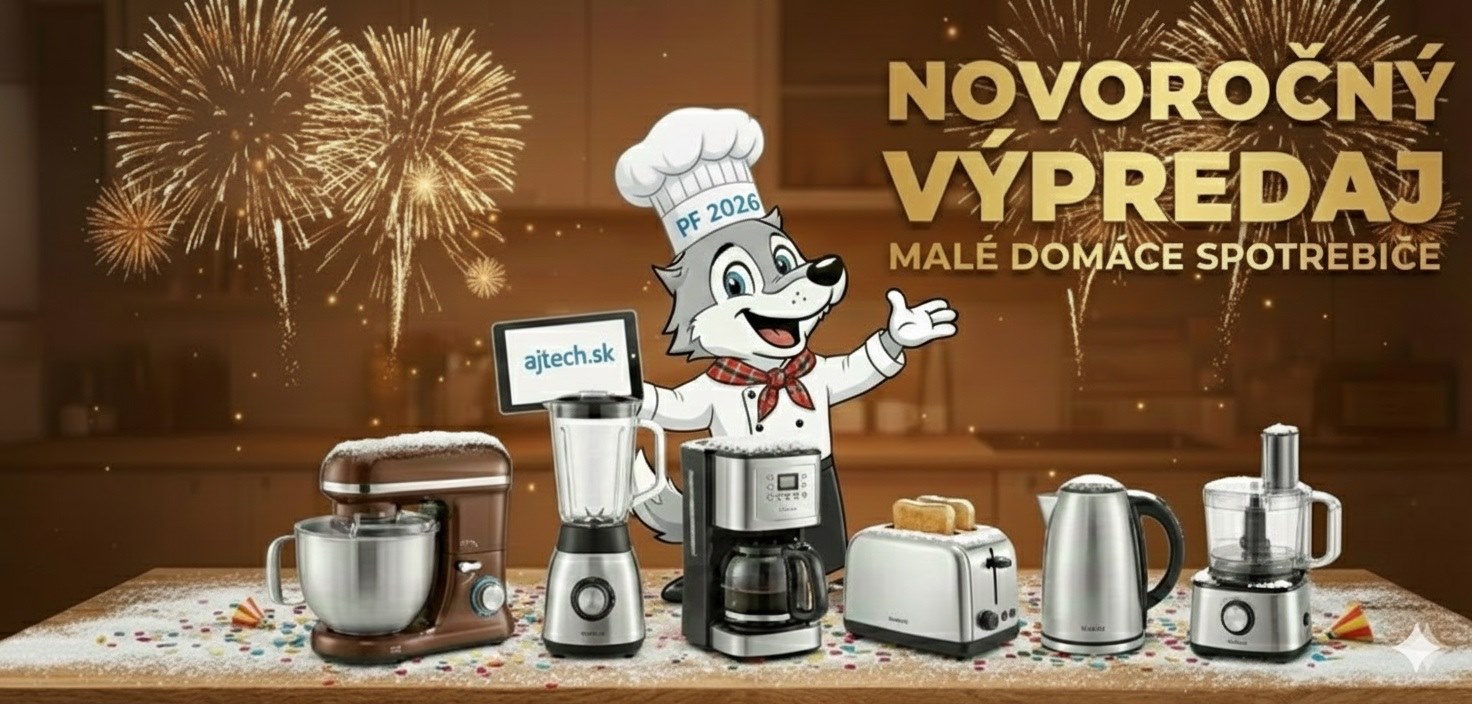 Novoročný výpredaj malých domácich spotrebičov