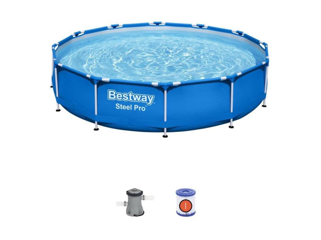 Bazén Bestway® Steel Pro™, 56681, filter, pumpa, 3,66x0,76 m | ajtech.sk