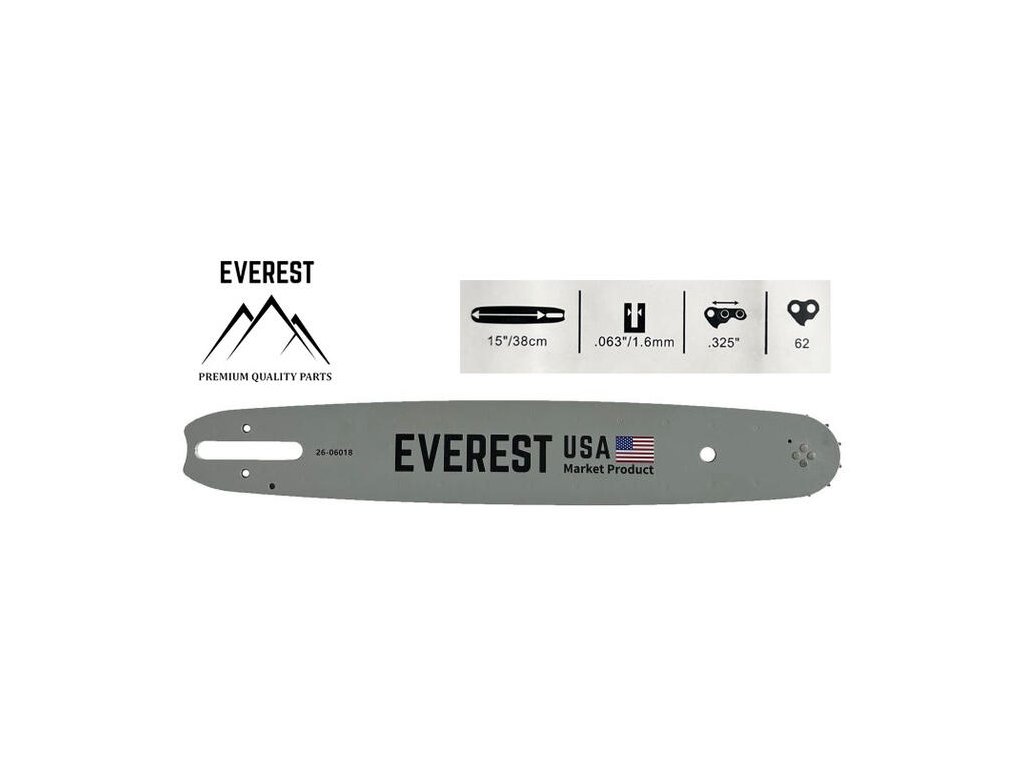 Vodiaca lišta na pílu Stihl 38 cm .325 1,6mm 62 článkov | ajtech.sk