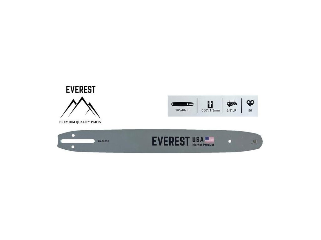 Vodiaca lišta na pílu 40 cm 3/8LP 1,3mm 56 článkov | ajtech.sk