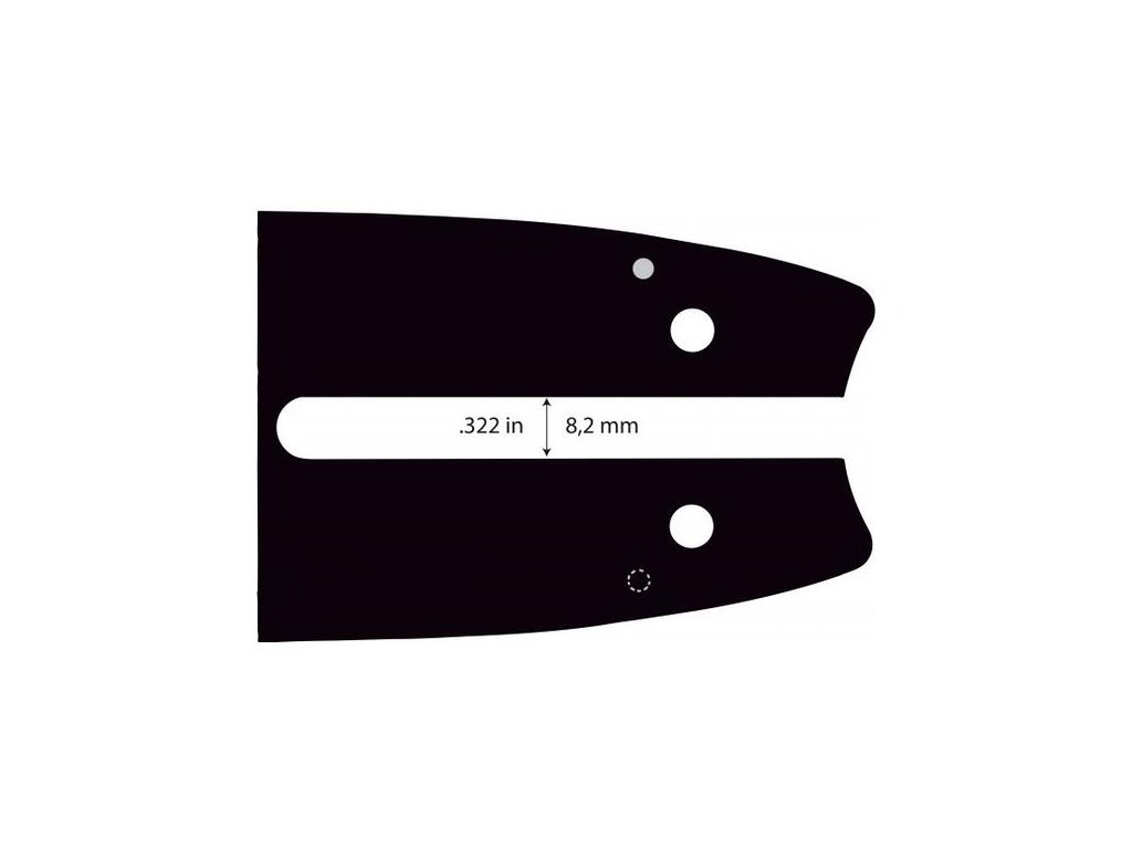 Vodiaca lišta na píly 12" 3/8LP 1,3mm 44ogn. | ajtech.sk