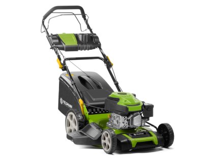 Benzínová kosačka Fieldmann FZR 4616-144B s pojazdom | ajtech.sk