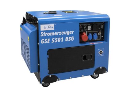 GÜDE GSE 5501 DSG Trojfázová Elektrocentrála | ajtech.sk