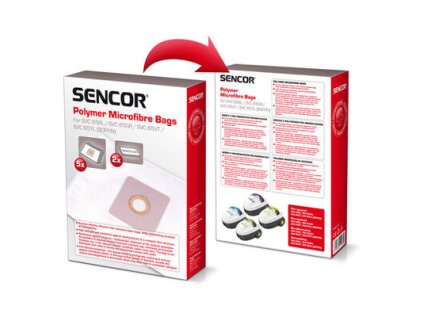 Vrecká do vysávačov SENCOR SVC 65BL/GR/VT/YL | ajtech.sk