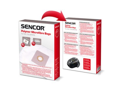 Vrecká do vysávačov SENCOR SVC 7CA (SEVEN) | ajtech.sk