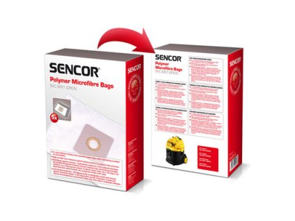 Vrecká do vysávačov SENCOR SVC 3001 | ajtech.sk