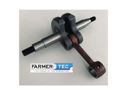 Kľukový hriadeľ pre Husqvarna 51 55 240R Farmertec | ajtech.sk