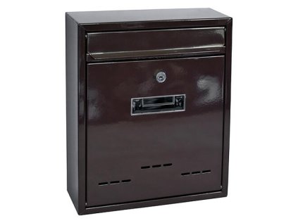 Schránka FLATBLOCK 310x360x90 mm, poštová, hnedá | ajtech.sk