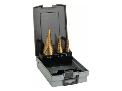 Stupňovitý vrták Bosch HSS-TiN 4-12/20/30mm | Ajtech