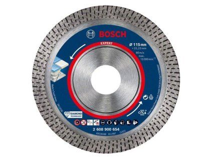 Diamantový kotúč Bosch EXPERT HardCeramic 115mm | ajtech.sk