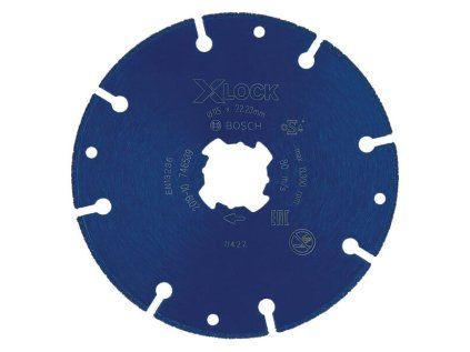 Diamantový kotúč Bosch X-LOCK 115 mm | ajtech.sk