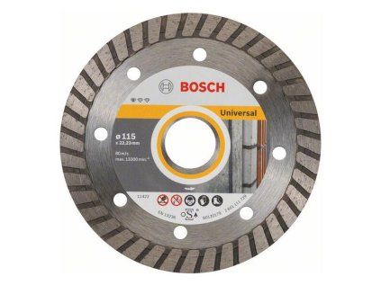 Diamantový kotúč Bosch 115 mm Universal Turbo | ajtech.sk