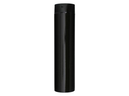 Rura Smalt 0500 mm, hnedá, smaltovaná , 120 mm | ajtech.sk