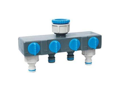 4-cestný hadicový rozbočovač AQUACRAFT Premium Multi E | ajtech.sk