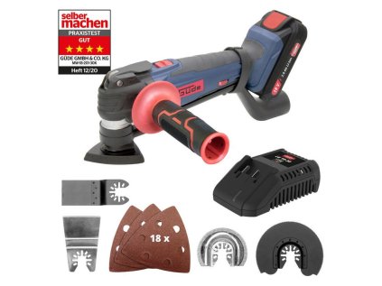 Aku Multifunkčné oscilačné náradie GUDE MW 18 201 30K | ajtech.sk