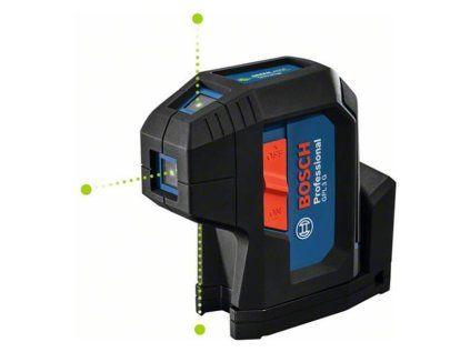 Bodový laser Bosch GPL 3 G 3-bodový zelený | ajtech.sk