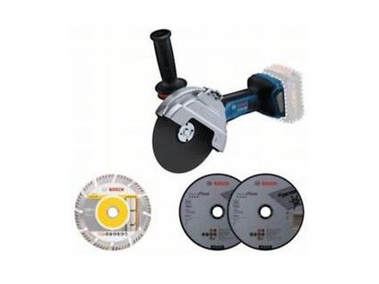 Aku uhlová brúska BOSCH GWS 18V-180 P BITURBO 180mm | ajtech.sk