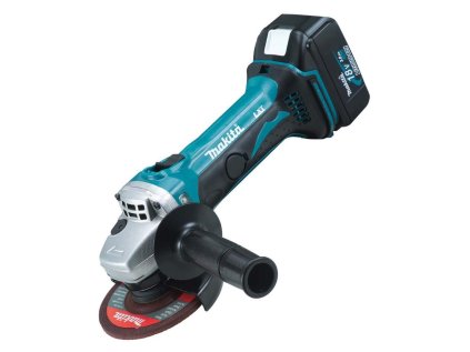 Aku uhlová Makita DGA452RTJ 115mm 18V 2x5,0Ah kufor | ajtech.sk