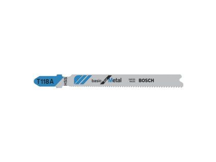 Pílový list Bosch T118A na kov 3ks | Ajtech