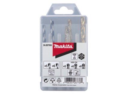 Univerzálna sada vrtákov Makita HEX (5-dielna) | ajtech.sk