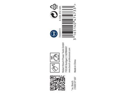 Bosch Vrták do kovu HSS-G, 1,2 x 16/38 mm, 10ks | ajtech.sk