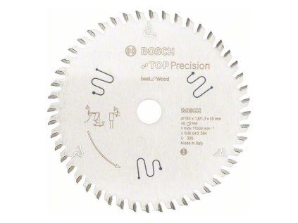 Pílový kotúč Bosch 165mm Z48 na drevo | Ajtech