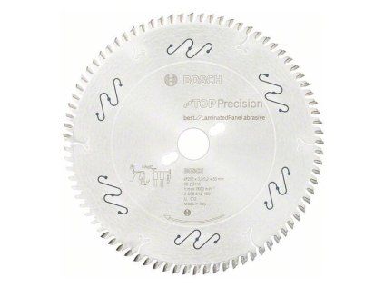 Pílový list Bosch Top Precision 250 mm Z80 | ajtech.sk
