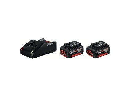 Štartovacia sada 2x GBA 18V 4.0Ah + nabíjačka | ajtech.sk