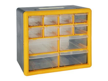 Strend Pro SBx3045-B Organizér na stenu 12 zásuviek, 239122 | ajtech.sk