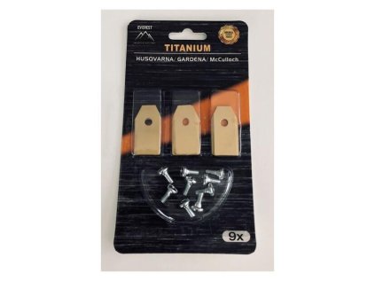 Nôž na robotickú kosačku Husqvarna Gardena 35mm TITAN SADA 9 ks | ajtech.sk